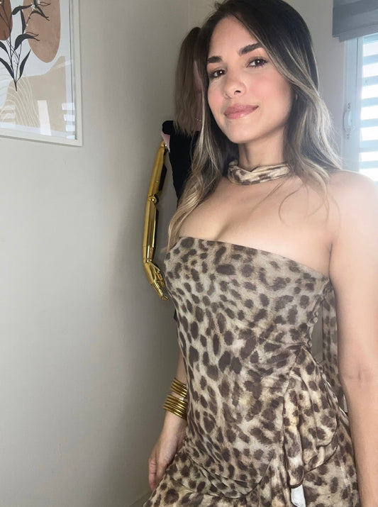 Animal Print Dress