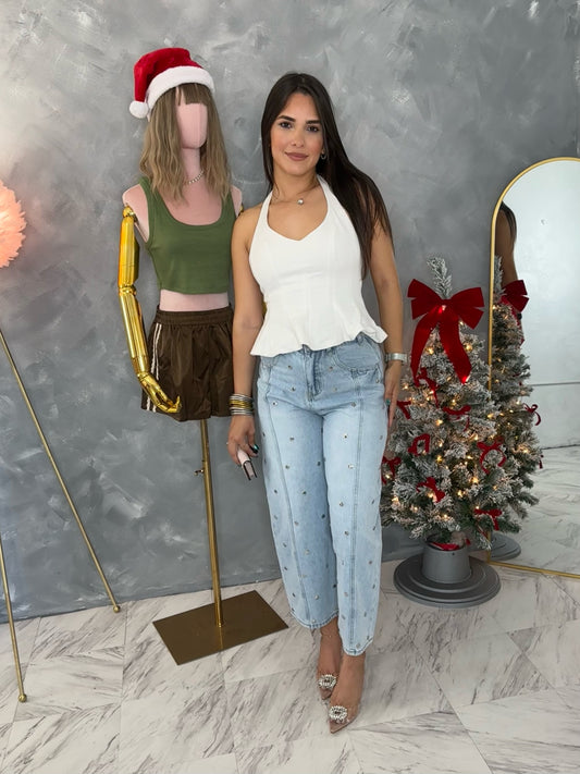 Jeans Metallic Stardust