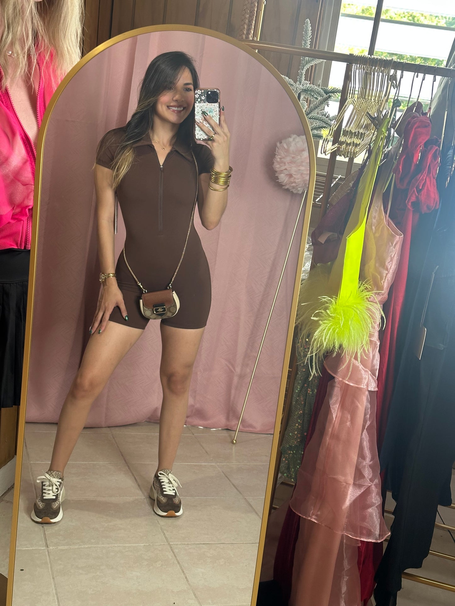 Mocha Romper
