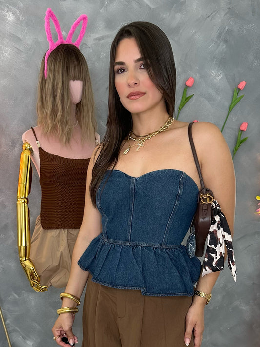 Classic denim top