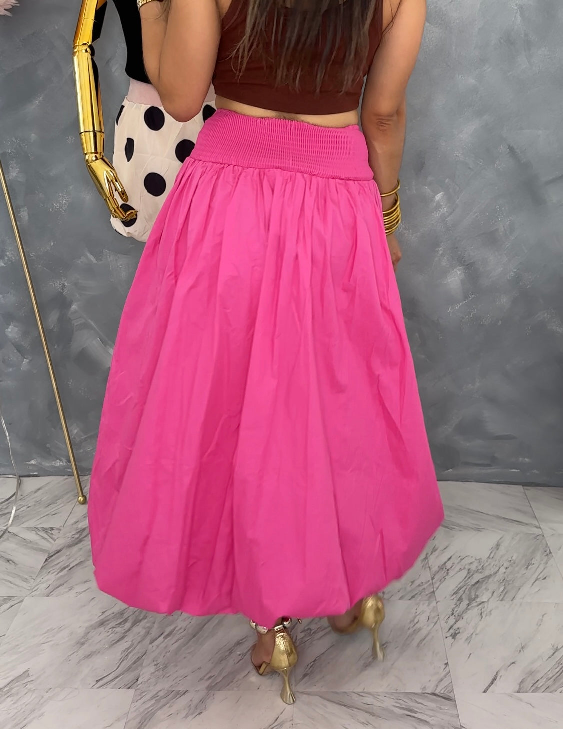 Balloon Skirt maxi