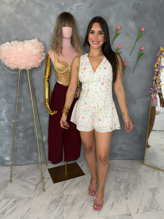 Flower romper