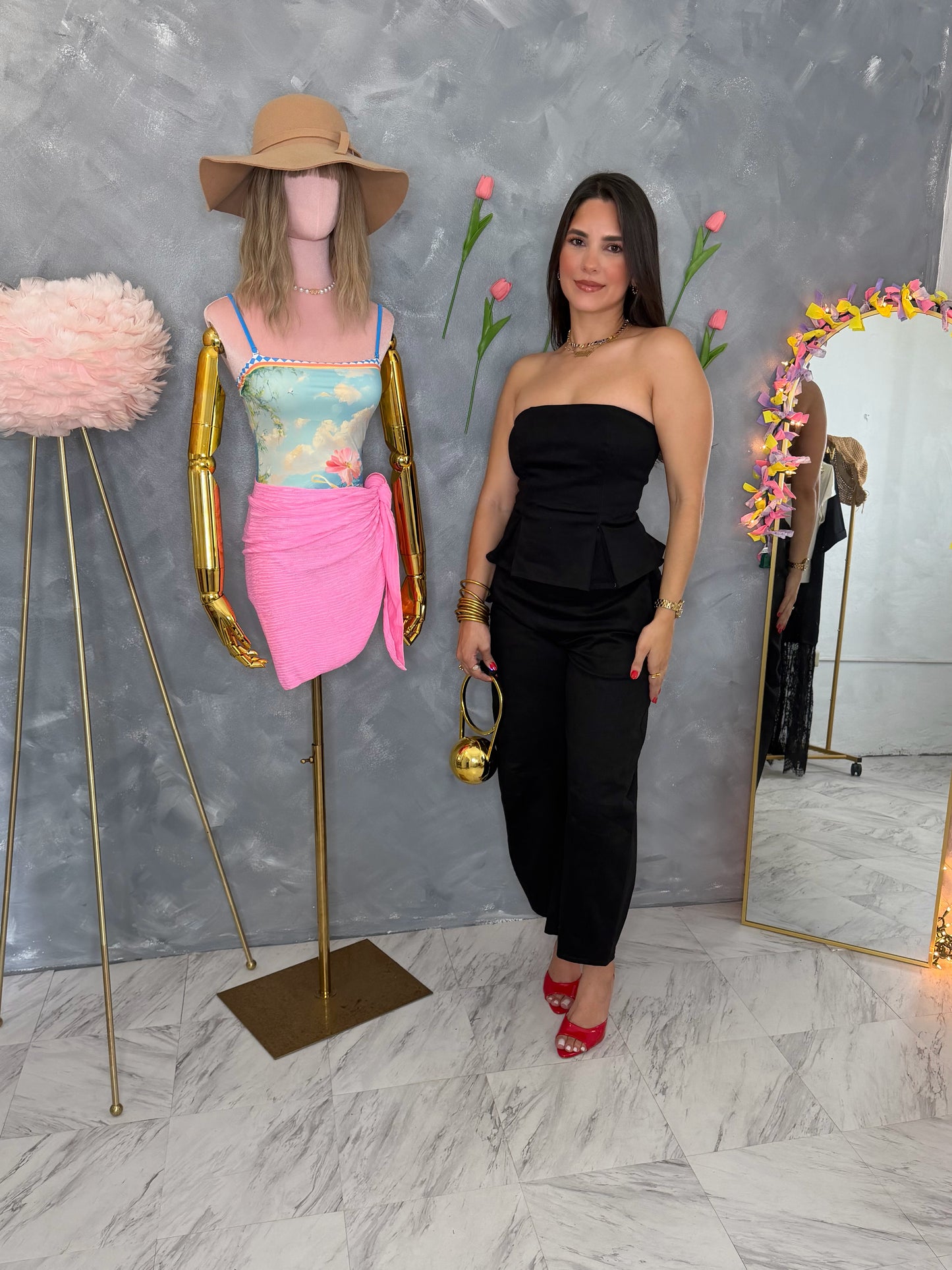 Samantha Black Jumpsuit