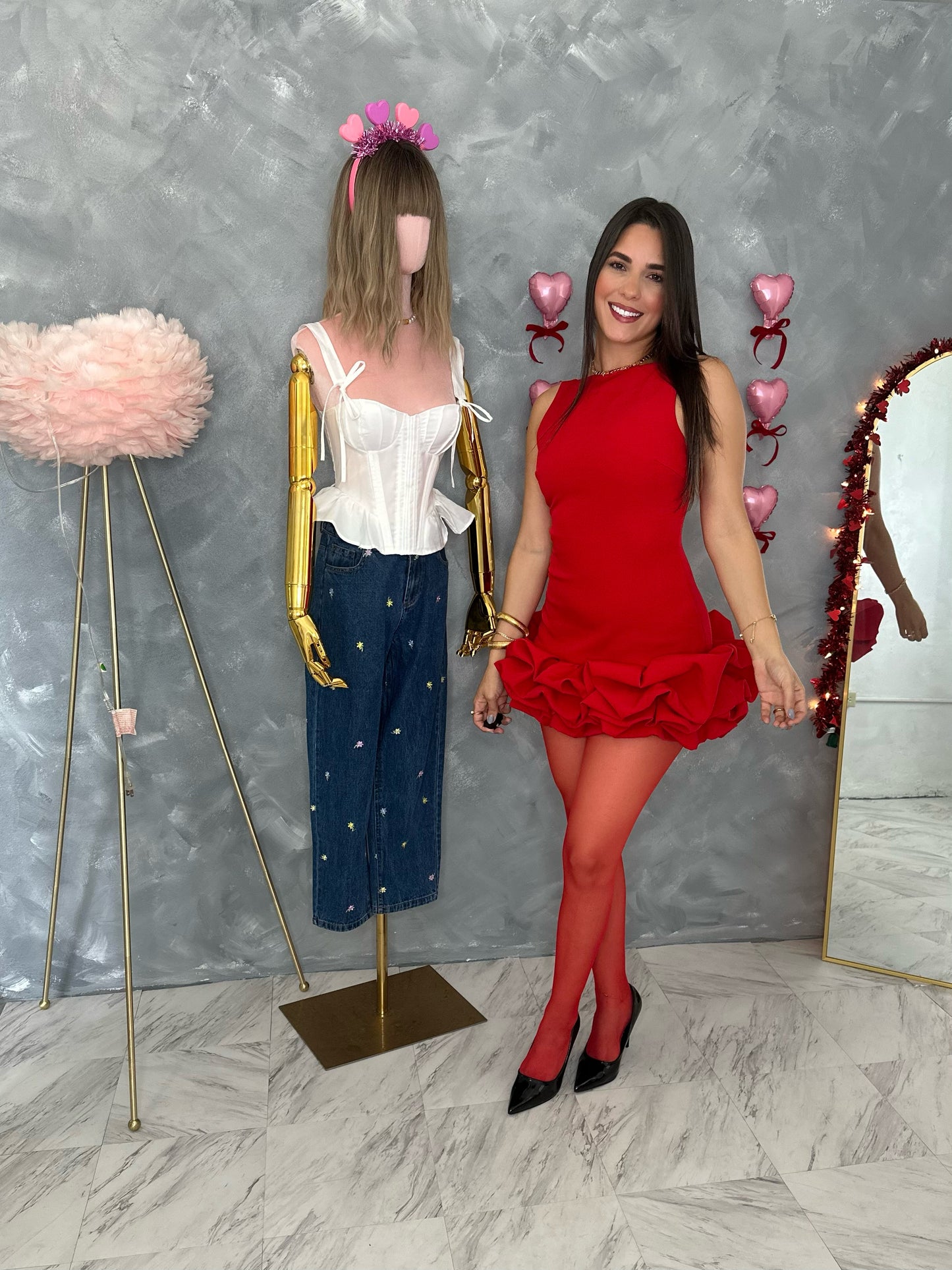 Valentine’s Romper