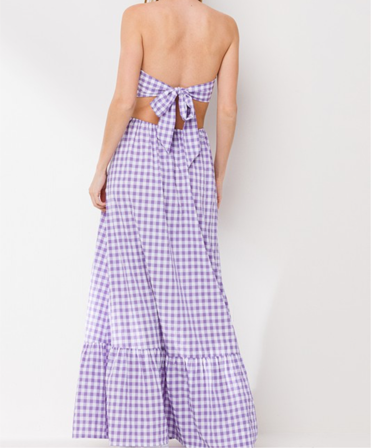 Gingham lila