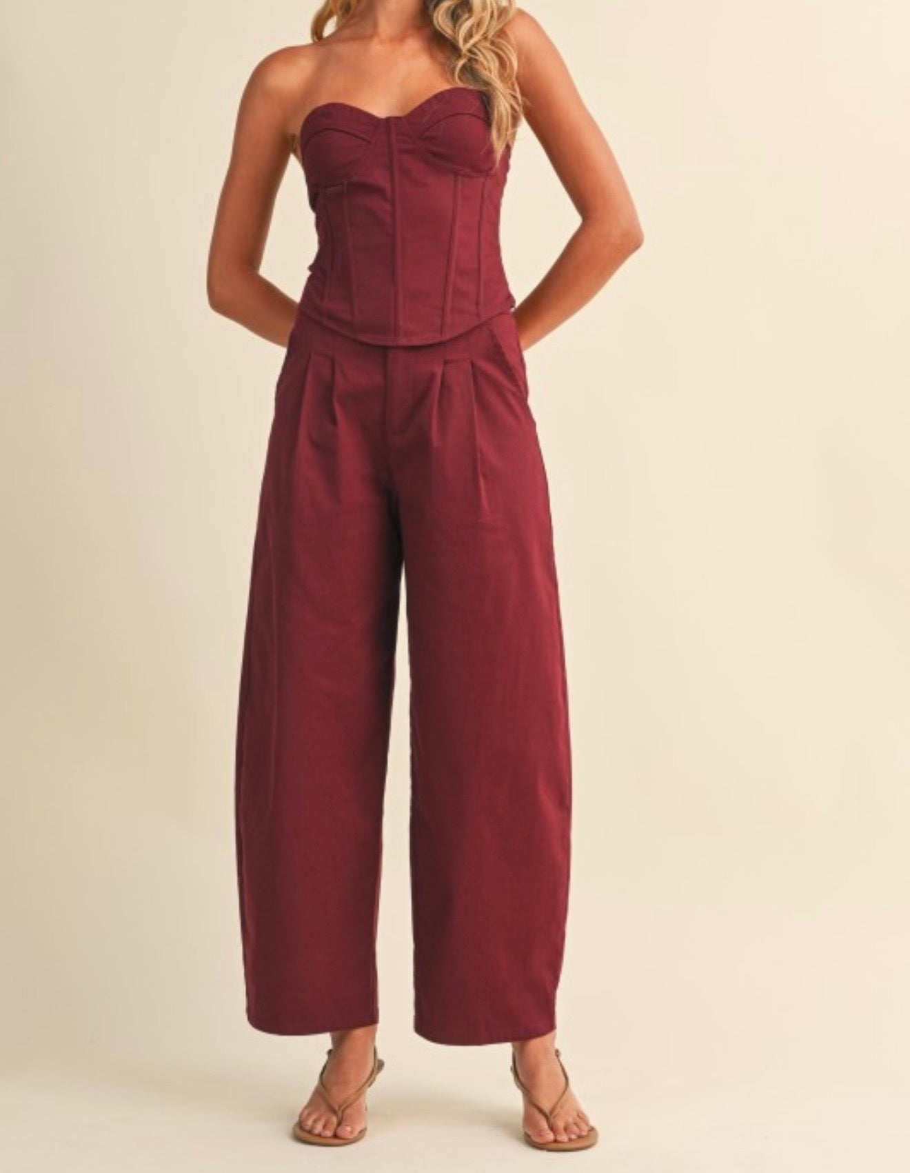 Burgundy Set