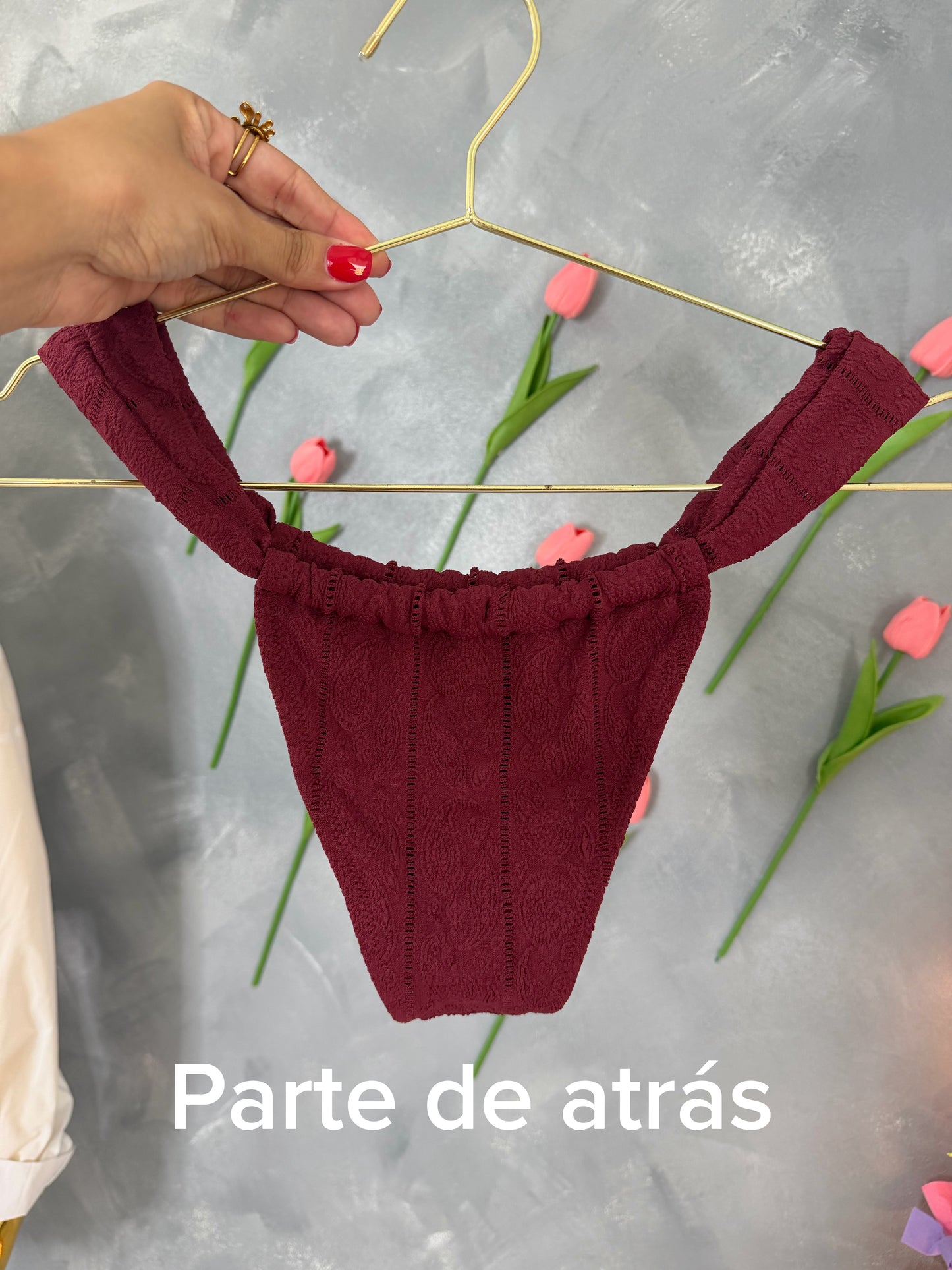 Burgundy Muse Bikini