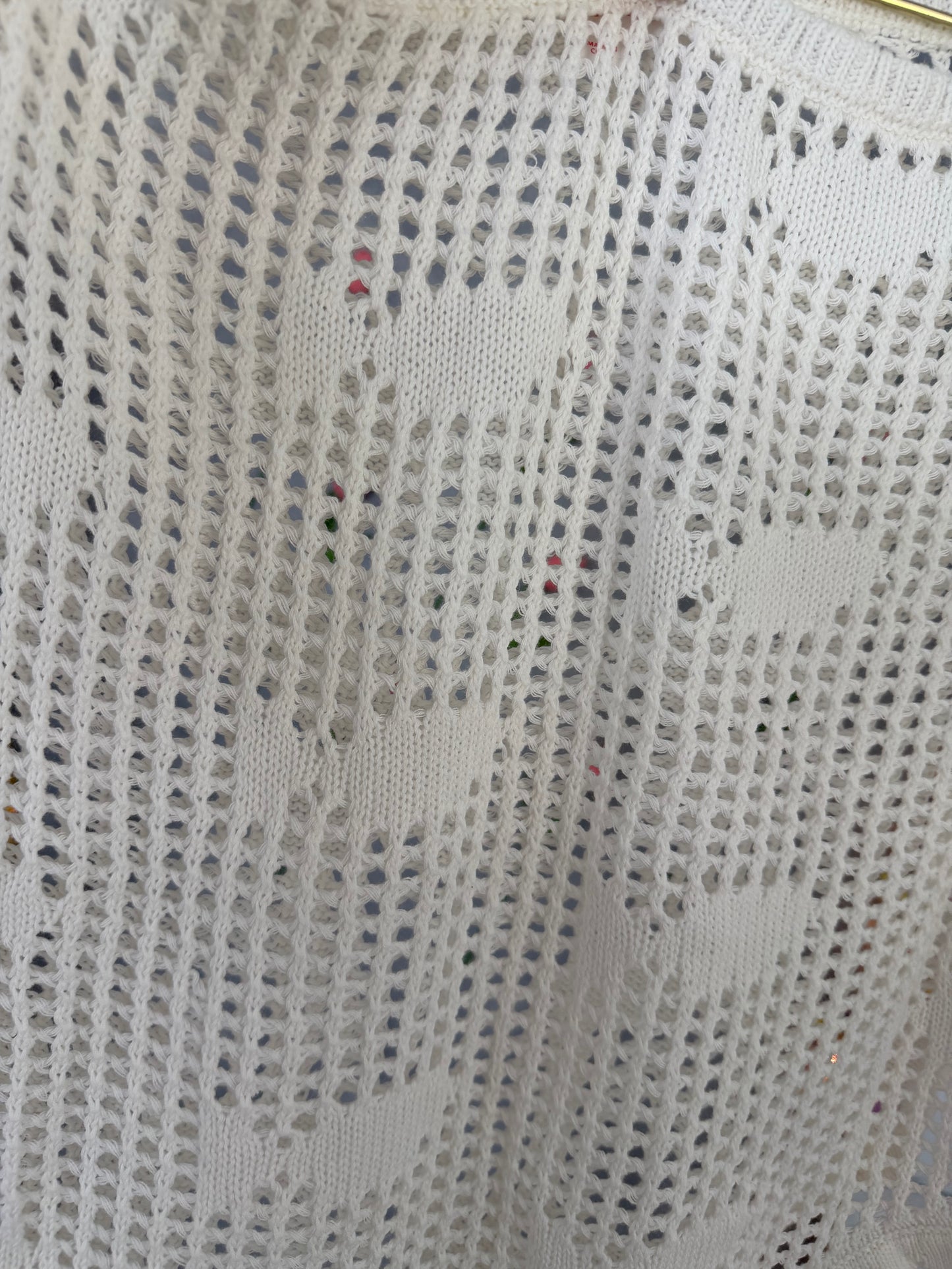 Poncho crochet top