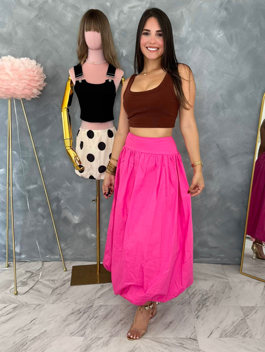 Balloon Skirt maxi