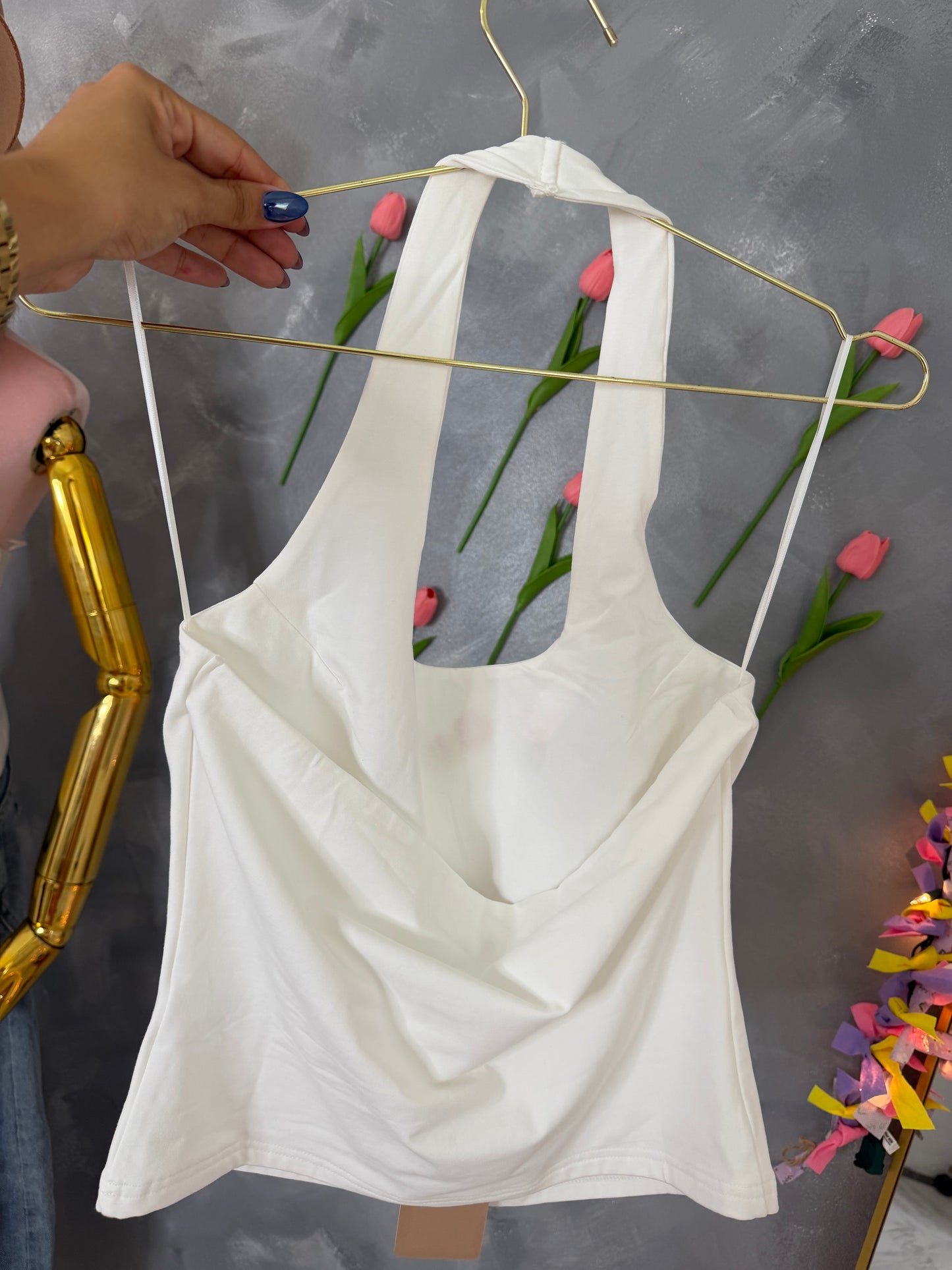 Summer tropical top