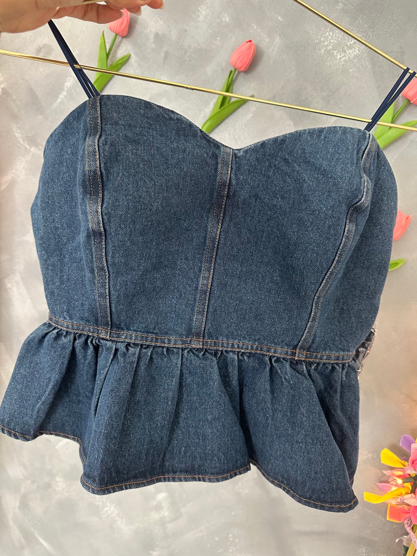 Classic denim top