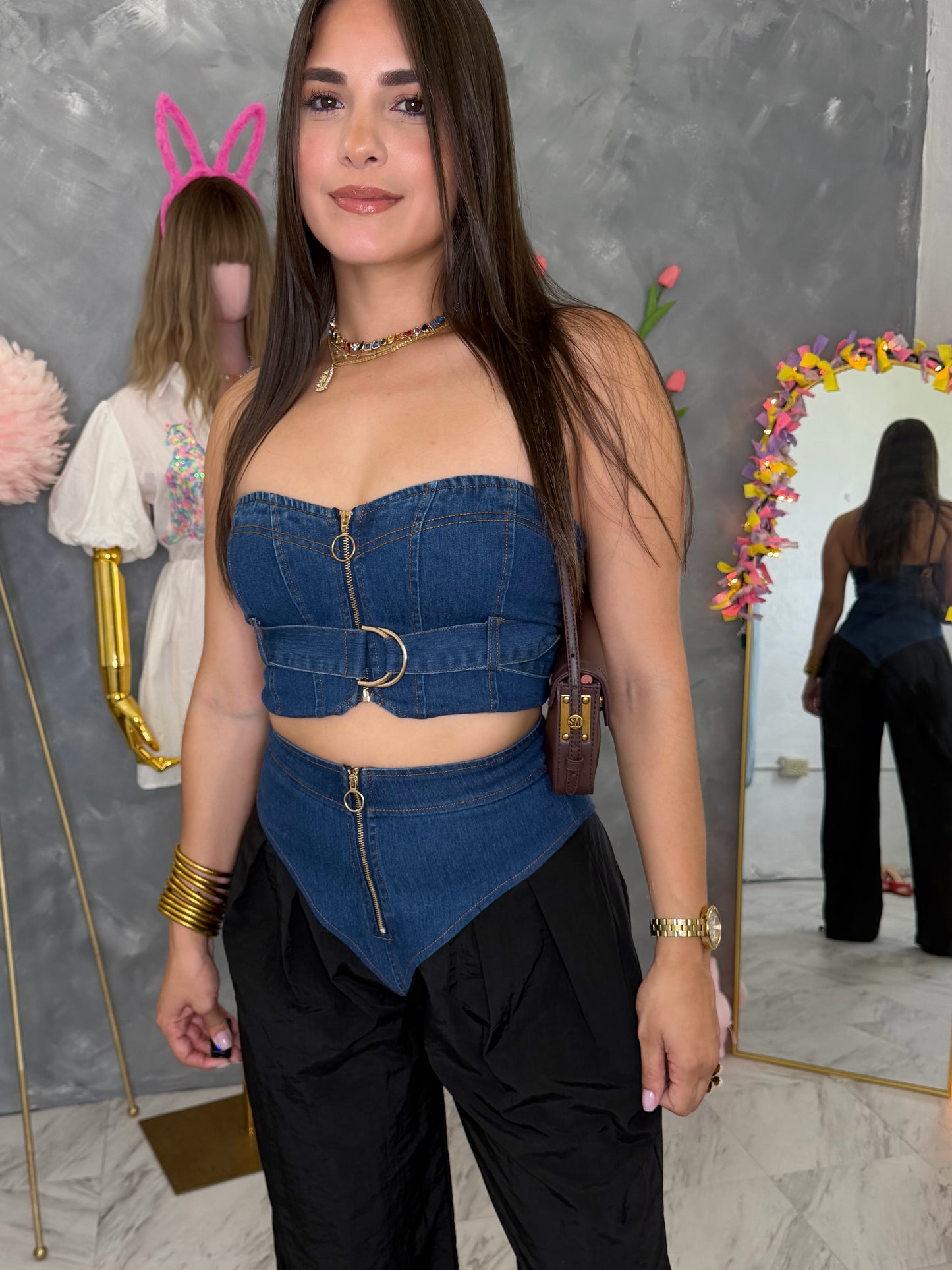 Midnight Denim Set