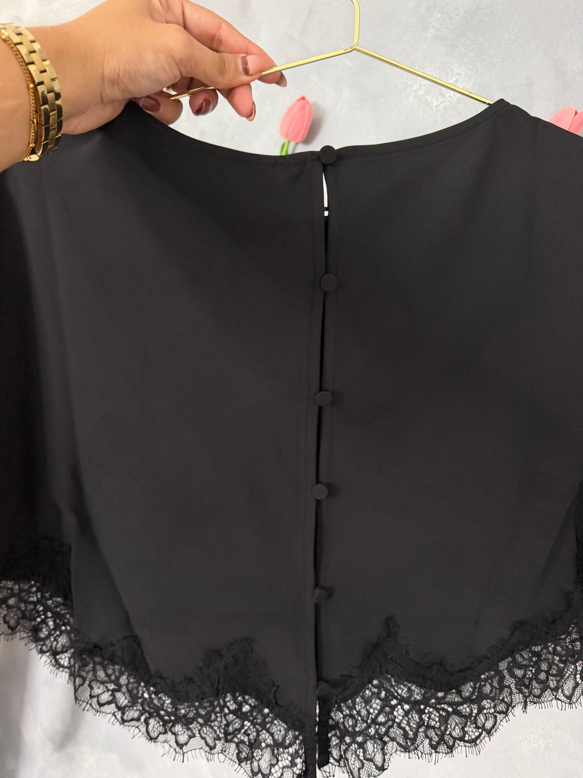 Black lace set