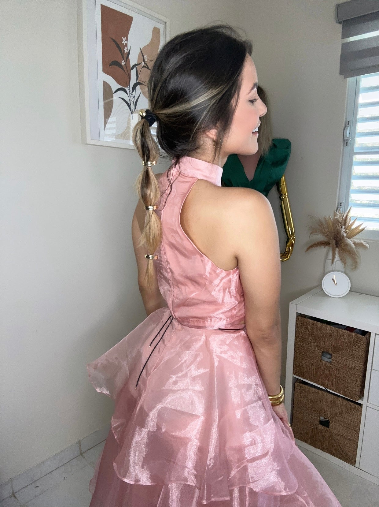 Organza skirt set