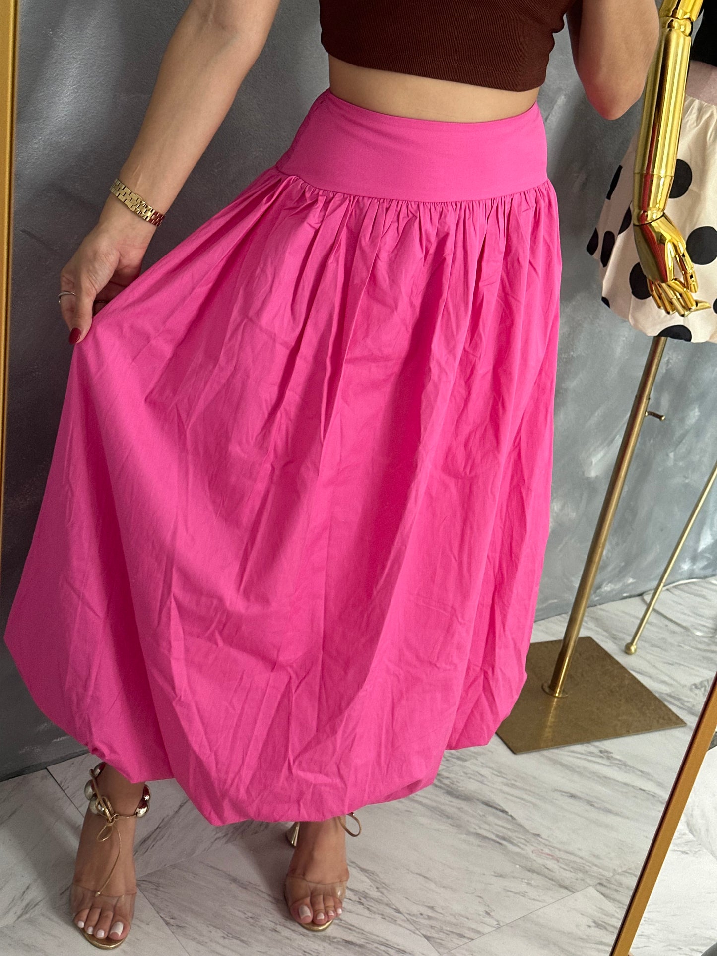 Balloon Skirt maxi
