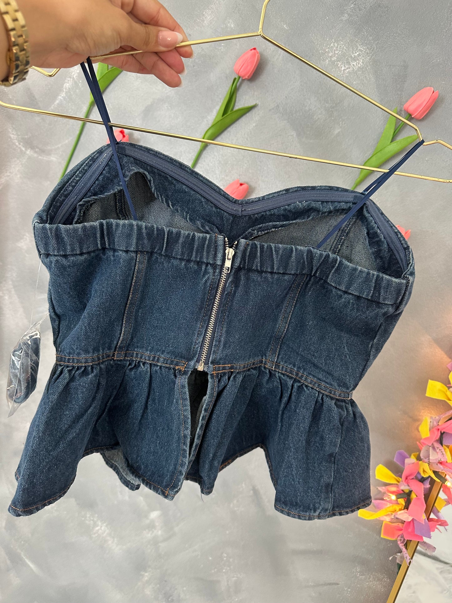 Classic denim top