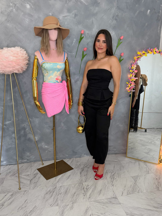 Samantha Black Jumpsuit
