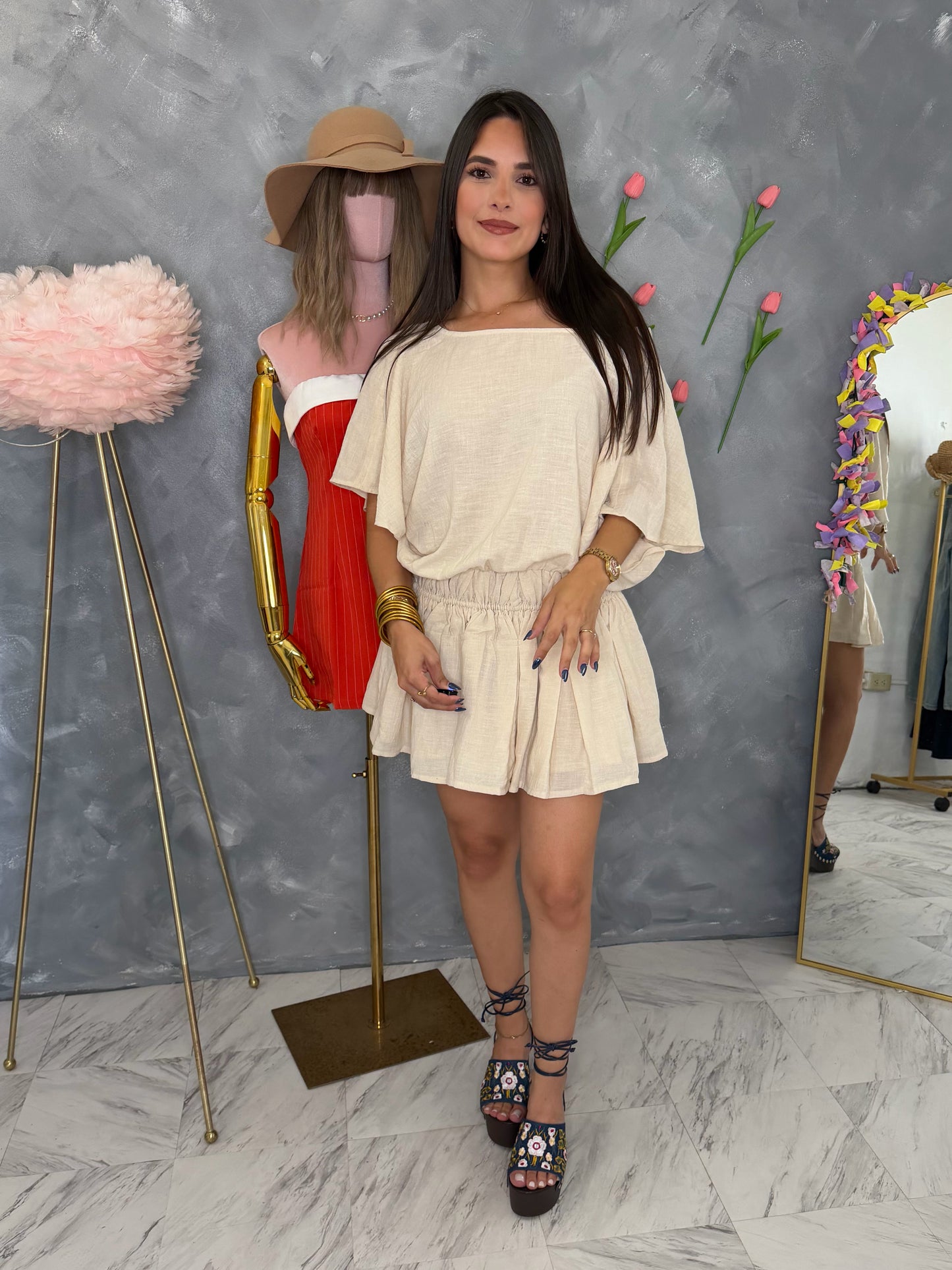 Oatmeal Dress